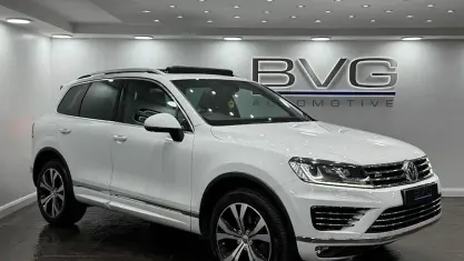 Used VW Touareg R-line 262 HP (192 kW) 2016 White SUV