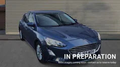 Blue Used 2020 Ford Focus Titanium Hatchback | £11,356 (Fair price)