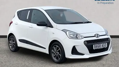 Used Hyundai i10 GO! 66 HP (48 kW) 2019 White Hatchback