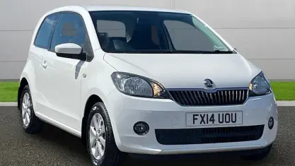 Used Skoda Citigo Elegance 75 HP (55 kW) 2014 White Hatchback