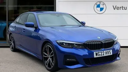 Used BMW 320 M Sport 184 HP (135 kW) 2022 Blue Sedan