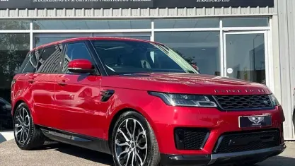 Used Land Rover Range Rover Sport HSE 404 HP (297 kW) 2021 Red SUV
