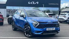 Blue Used 2022 Kia Sportage GT-Line SUV | £21,995 (Fair price)