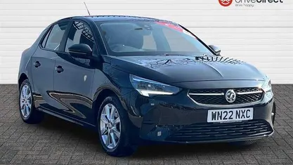Used Vauxhall Corsa Edition 75 HP (55 kW) 2022 Black Hatchback