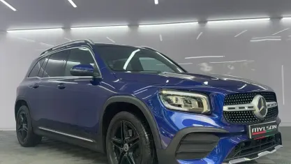 Used Mercedes GLB200 AMG line 163 HP (119 kW) 2021 Blue SUV