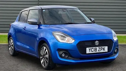 Used Suzuki Swift SZ5 111 HP (81 kW) 2018 Blue/silver Hatchback