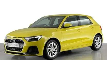 Used Audi A1 Sportback Sport 110 HP (80 kW) 2022 Yellow Hatchback