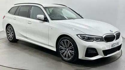 Used BMW 330e M Sport 292 HP (214 kW) 2021 White Estate