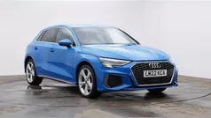 Blue Used 2022 Audi A3 e-tron S-Line Hatchback | £21,800 (Fair price)