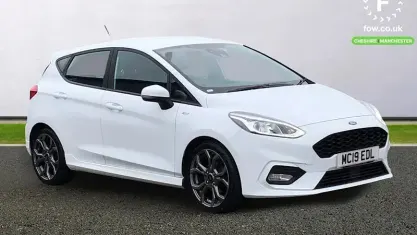 Usado Ford Fiesta ST-Line 101 HP (74 kW) 2019 Branco Citadino