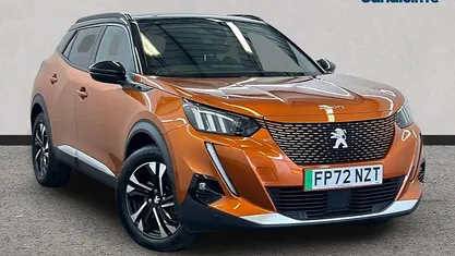 Used Peugeot 2008 GTi 100 kW (136 HP) 2022 Orange SUV