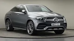 Selenite gray metallic finish Used 2022 Mercedes GLE400 AMG line Coupe | £54,500 (Fair price)