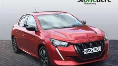 Red Used 2022 Peugeot 208 Allure Premium Hatchback | £14,600 (Fair price)