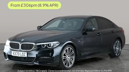 Black Used 2020 BMW 520 M Sport Sedan | £17,584 (Good price)