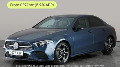 Blue Used 2022 Mercedes A180 Executive Sedan | £21,515 (Fair price)