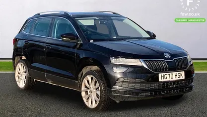 Used Skoda Karoq SE L 150 HP (110 kW) 2021 Black SUV