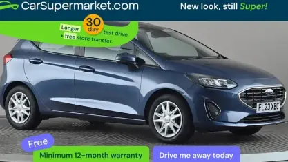 Używany Ford Fiesta Trend 101 KM (74 kW) 2022 Niebieski Hatchback
