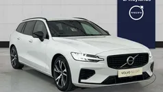 White Used 2021 Volvo V60 R-Design Estate | £21,791 (Fair price)