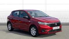 Red Used 2022 Dacia Sandero Essentiel Hatchback | £8,731 (Fair price)