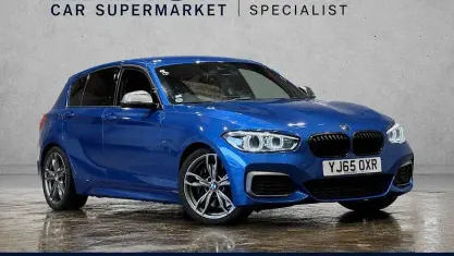 Used BMW M135 326 HP (239 kW) 2015 Blue Hatchback