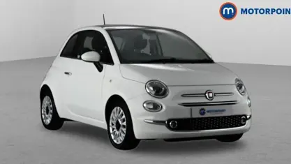 Used Fiat 500 Lounge 69 HP (50 kW) 2019 White Hatchback