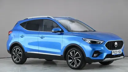 Used MG ZS Exclusive 106 HP (77 kW) 2023 Blue SUV