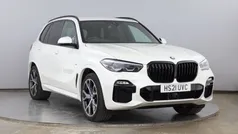 White Used 2021 BMW X5 M Sport SUV | £44,875 (Fair price)