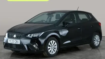 Begagnad Seat Ibiza SE 80 HK (58 kW) 2023 Svart Halvkombi