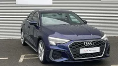 Blue Used 2022 Audi A3 S-Line Sedan | £20,790 (Fair price)