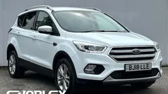White Used 2018 Ford Kuga Titanium SUV | £10,906 (Fair price)