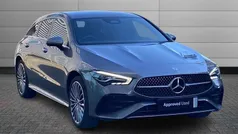 Mountain grey Used 2024 Mercedes CLA250e AMG Line Premium Sedan | £28,050 (Fair price)