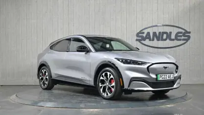 Used Ford Mustang Mach-E Standard Range 197 kW (269 HP) 2022 Silver SUV