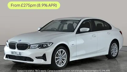 White Used 2021 BMW 330e Performance Sedan | £17,510 (Fair price)