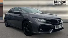 Grey Used 2018 Honda Civic SR Hatchback | £9,650 (Fair price)