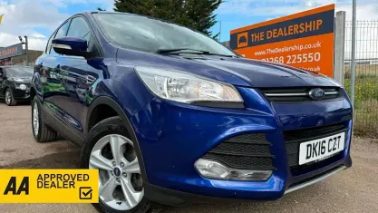 Used Ford Kuga Zetec 150 HP (110 kW) 2016 Blue SUV