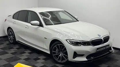 Used BMW 330e Sport Line 292 HP (214 kW) 2022 White Sedan