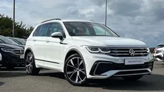 White Used 2022 VW Tiguan R-line SUV | £29,795 (Fair price)