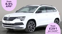 White Used 2021 Skoda Karoq SportLine SUV | £20,814 (Good price)