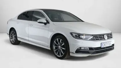 Used VW Passat R-line 190 HP (139 kW) 2017 White Sedan