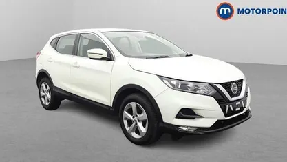 Used Nissan Qashqai Acenta Premium 116 HP (85 kW) 2020 White SUV