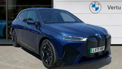 Used BMW iX M Sport 239 kW (326 HP) 2021 Blue SUV