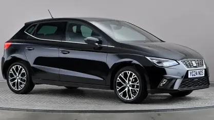 Used Seat Ibiza XCELLENCE 95 HP (69 kW) 2024 Black Hatchback