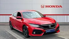 Red Used 2018 Honda Civic Sport Hatchback | £15,995 (Fair price)