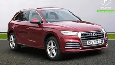 Red Used 2017 Audi Q5 S-Line SUV | £19,799 (Fair price)