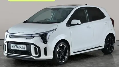 Used Kia Picanto GT-Line S 77 HP (56 kW) 2024 White Hatchback