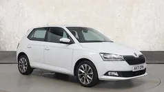White Used 2021 Skoda Fabia SE Drive Hatchback | £12,253 (Fair price)