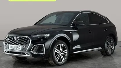 Used Audi Q5 Sportback S-Line 204 HP (150 kW) 2021 Black SUV
