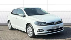 White Used 2021 VW Polo Match Hatchback | £15,494 (Fair price)