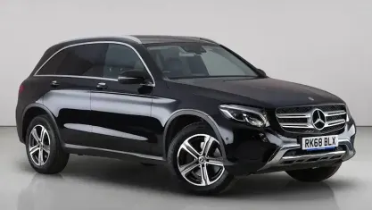Used Mercedes GLC220 170 HP (125 kW) 2018 Black SUV