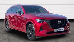 Red New 2025 Mazda CX-80 Homura-Line SUV | £42,750 (Super price)